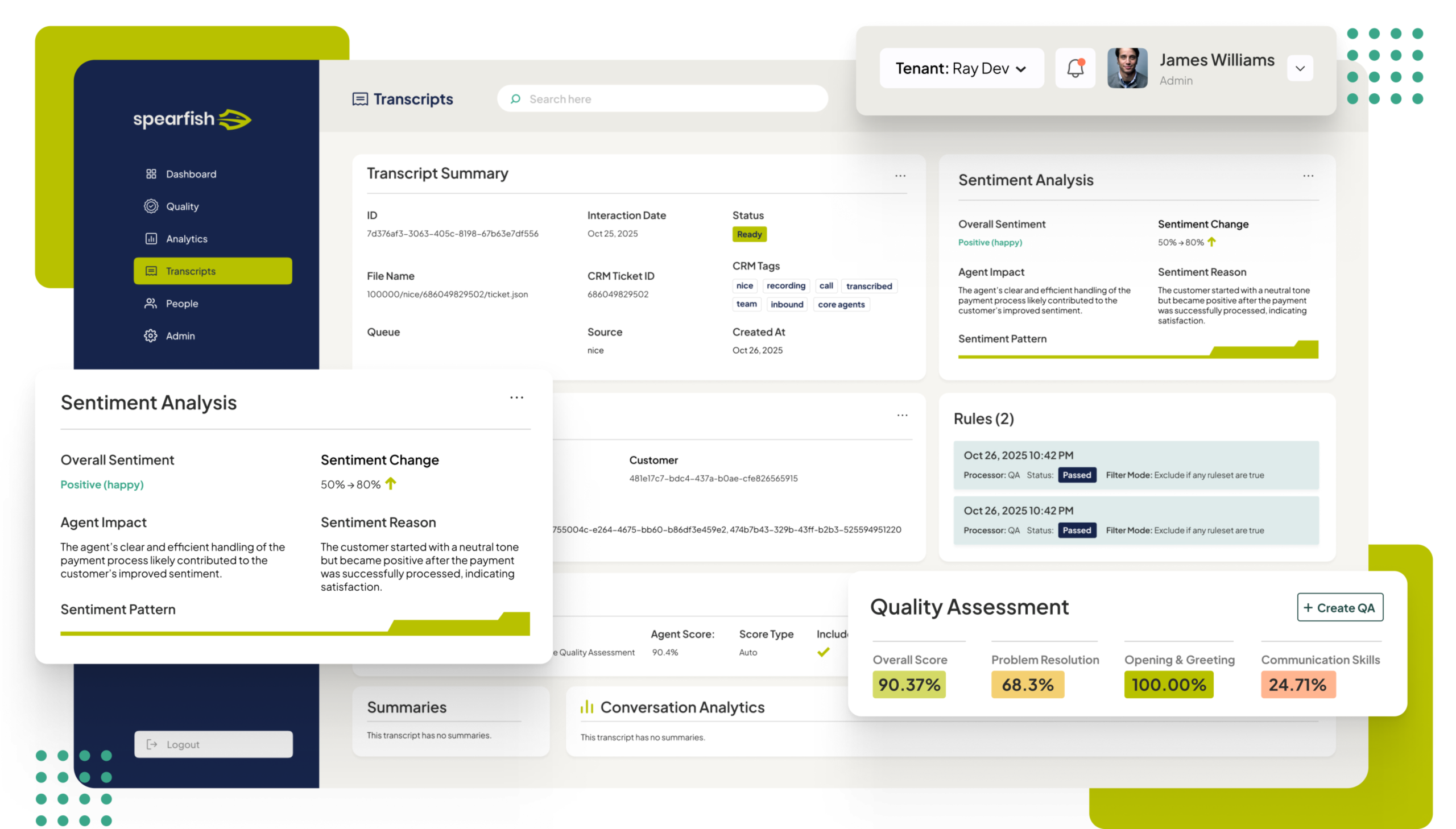 Spearfish features overview